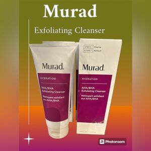 Murad‎ Hydration AHA/BHA Exfoliating Cleanser - 6.75oz /200ml NEW
